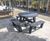 Recycled plastic picnic table sets - The Garden House, Rotherham 3