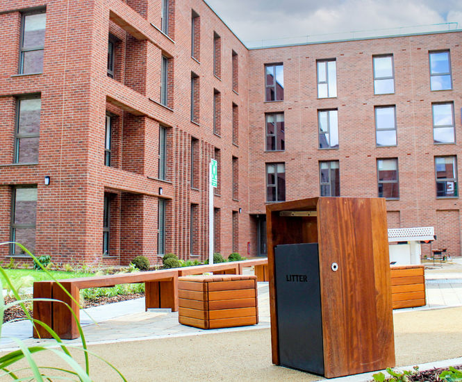 External furniture package for student accommodation - York