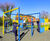 Bespoke Cube trim trail course for primary school 8
