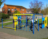 Bespoke Cube trim trail course for primary school - on this page