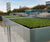 Cycle shelters with green roofs for upgraded warehouse space 1