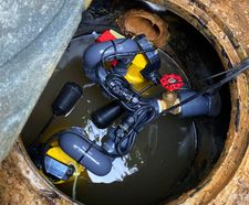 Sump pump refurbishment for London property basement
