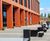 Seating and waste collection units for state-of-the-art building 3