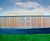 Deacon - steel and timber cycle shelter with optional gates 3