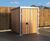 Deacon - steel and timber cycle shelter with optional gates 5