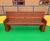 Deacon - contemporary outdoor solid hardwood timber seating 1