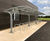 Eastbrook - steel cycle shelter with PET roof 2