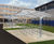 Eastbrook - steel cycle shelter with PET roof 1