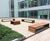 Linares - contemporary steel and timber outdoor seating for public spaces 3
