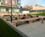 Linares - contemporary steel and timber outdoor seating for public spaces 4