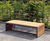 Linares - contemporary steel and timber outdoor seating for public spaces 6