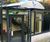 Melford - freestanding metal doorway entrance canopy 5