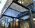 Melford - freestanding metal doorway entrance canopy 1