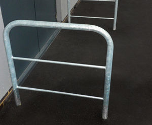 Sheffield - steel door barrier for wall or floor mounting