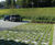 Square concrete grass pavers for light vehicular traffic areas 1