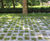Square concrete grass pavers for light vehicular traffic areas 0