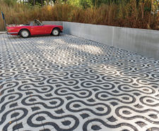 Virage - decorative concrete grass pavers