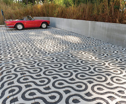 Virage - decorative concrete grass pavers