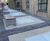Resin bound surfacing for pavements at new self-storage facility 0