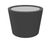 Premium Round Tapered fibreglass planter 2