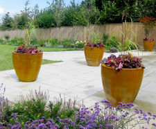 Premium Egg Cup fibreglass planter