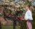 Outdoor musical instruments - country house wedding venue garden 1