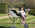 Outdoor musical instruments - country house wedding venue garden 0