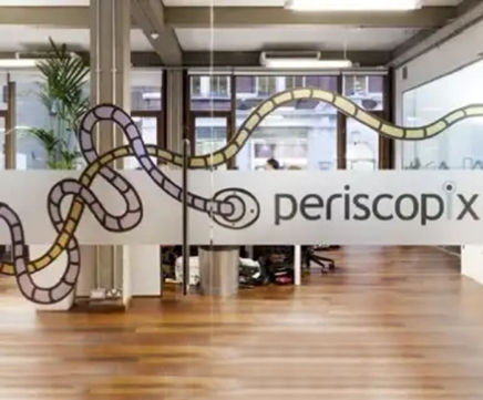 Branded Frostbrite window film, Periscopix office