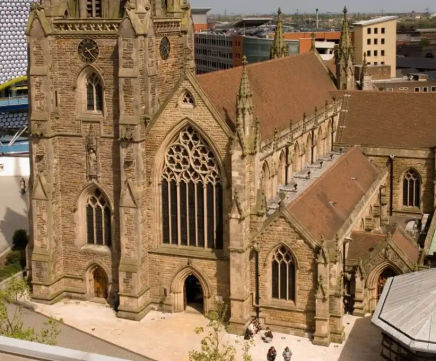 Goxhill tiles: St Martin's in the Bull Ring, Birmingham