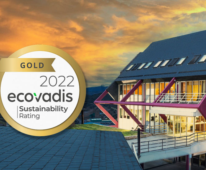 EcoVadis Gold Medal for CUPA PIZZARAS's sustainability practices