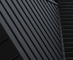 Puristic with timeless beauty: dark surfaces from RHEINZINK