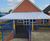 Simplicity 35 aluminium canopy shelter with polycarbonate roof 2
