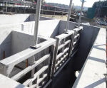 Weir penstocks