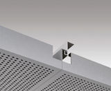 TVS Acoustic Metal Hook-On ceiling tile system - on this page