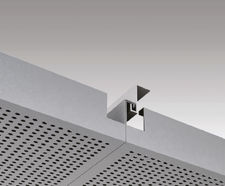 TVS Acoustic Metal Hook-On ceiling tile system