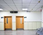 TVS Healthcare ceiling tiles with anti-bacterial coating
