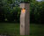 Eye (Solar) - oak timber outdoor pathway bollard lighting 2