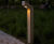 Punto Lighting Bollard - timber LED outdoor path light 1