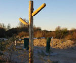 Alto 93010 chestnut lamp post