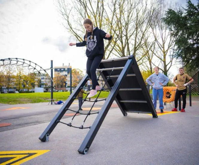 ACTI Ninja Climbing slope fitness trail equipment J5906