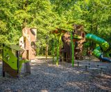 Nature-themed playground for Zoodyssée wildlife park, France - on this page