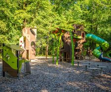 Nature-themed playground for Zoodyssée wildlife park, France