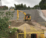 Andacrib retaining walls for A2 junction improvements