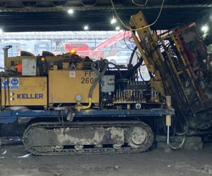 Mini piling for reconstruction of Network Rail bridge