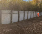 Low vibration rigid inclusions and King Post retaining wall - on this page