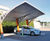 Zenith solar-powered carport - adjustable roof 2