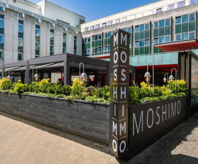 Alfresco seating area for one of Brighton's top restaurants