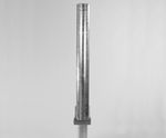 AUTOPA 1000 galvanised steel removable bollard