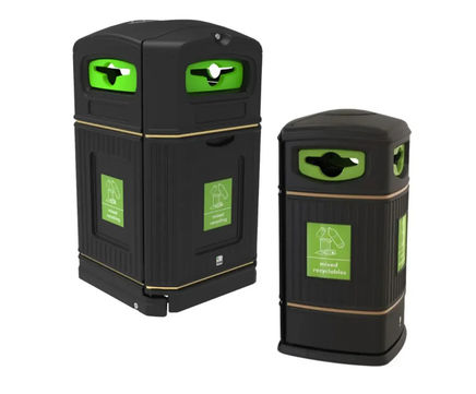 Collect more on-street mixed recycling waste with Heritage bins