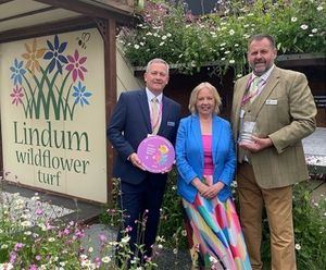 Lindum Turf wins a top award at the RHS Chelsea Flower Show